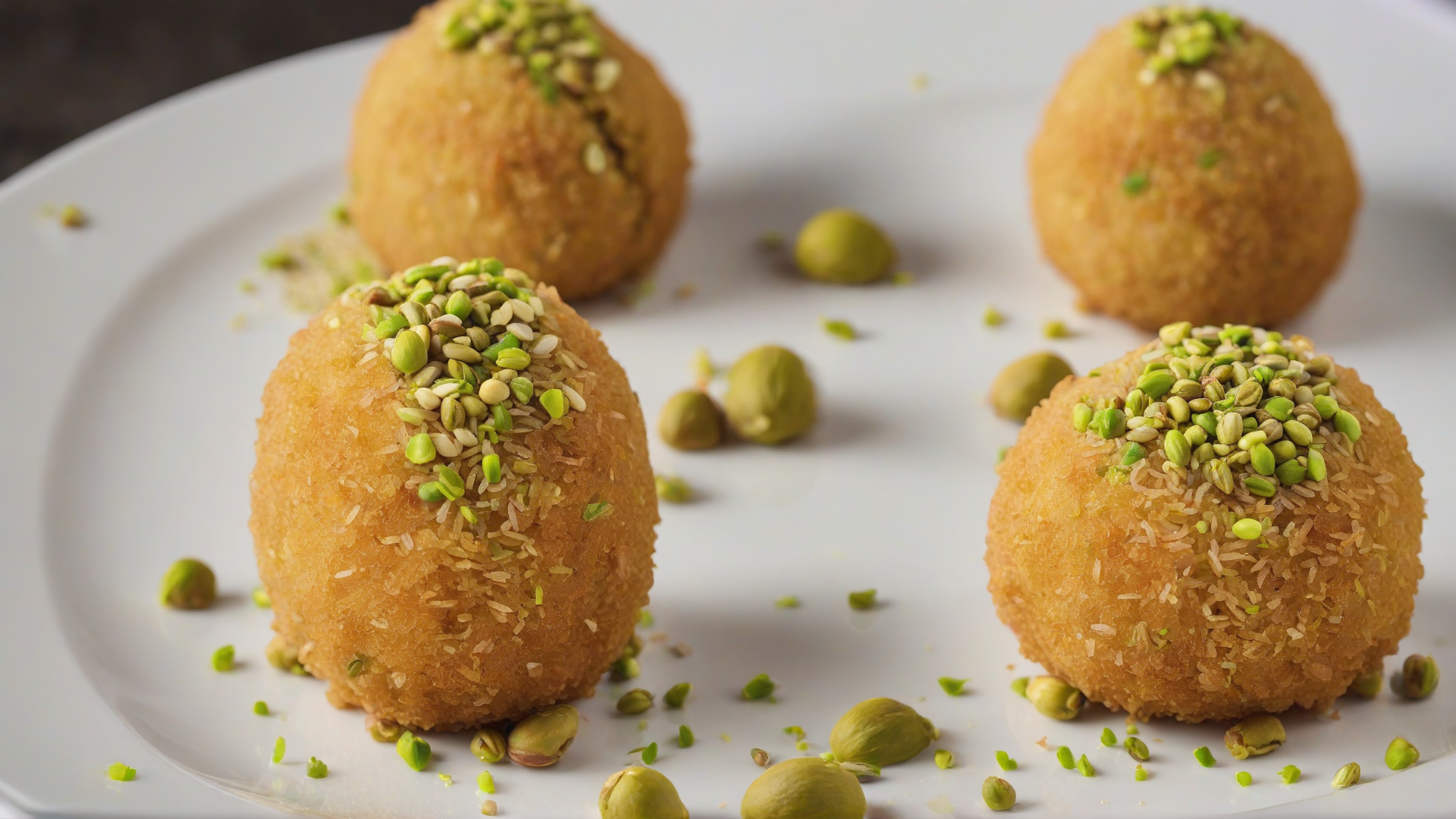 arancini al pistacchio
